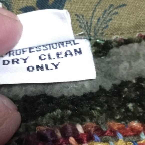 Gretel Underwood Santa Fe Women’s Hand Woven One Of A Kind Chenille Vest - Picture 10 of 10